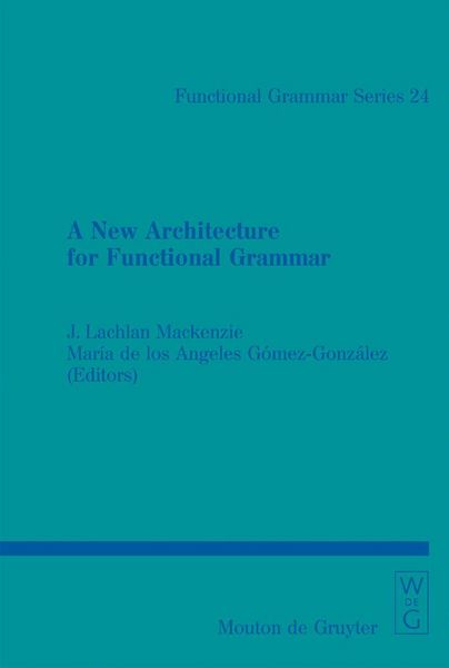 Produktbild: A New Architecture for Functional Grammar