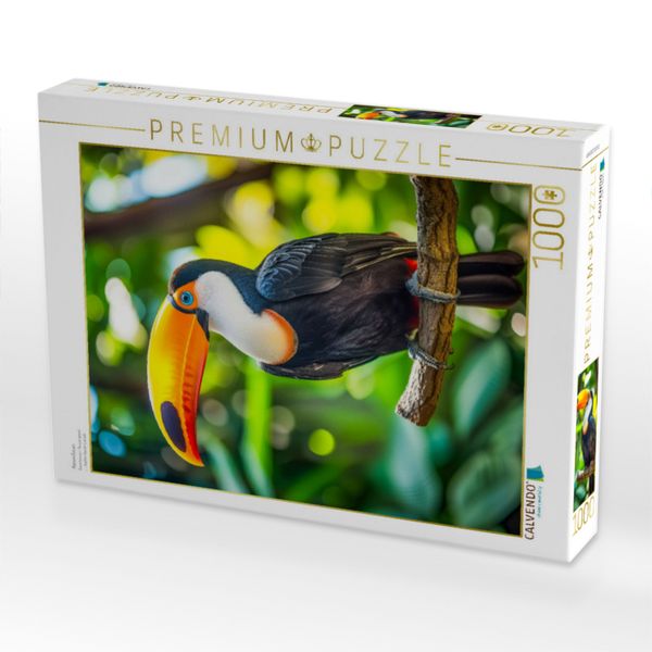 Produktbild: CALVENDO Puzzle RiesenTucan | 1000 Teile Lege-Gr&ouml;&szlig;e 64x48cm Foto-Puzzle f&uuml;r gl&uuml;ckliche Stunden
