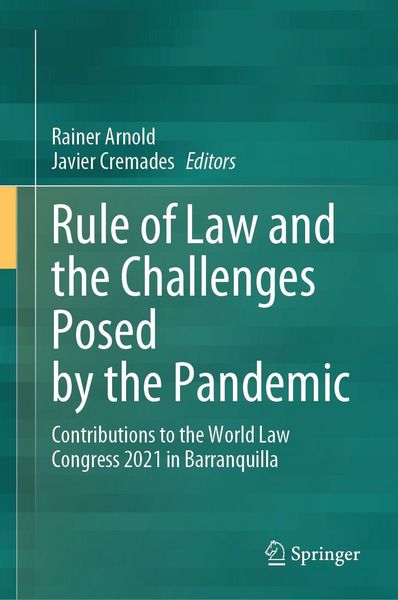 Produktbild: Rule of Law and the Challenges Posed by the Pandemic