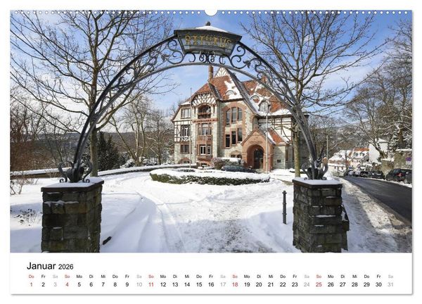 Produktbild: Romantisches Kronberg im Taunus (Wandkalender 2026 DIN A2 quer), CALVENDO Monatskalender