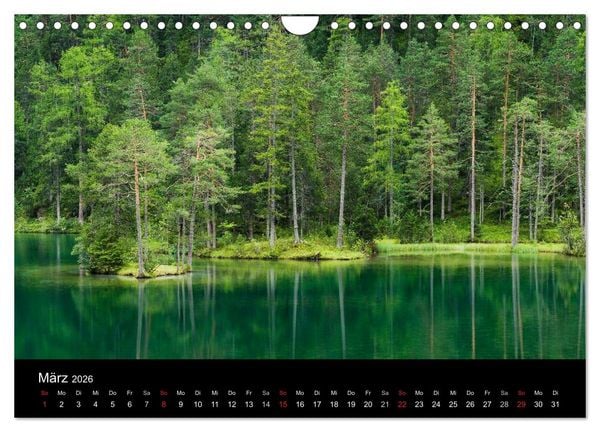 Produktbild: Landschaft im Licht (Wandkalender 2026 DIN A4 quer), CALVENDO Monatskalender