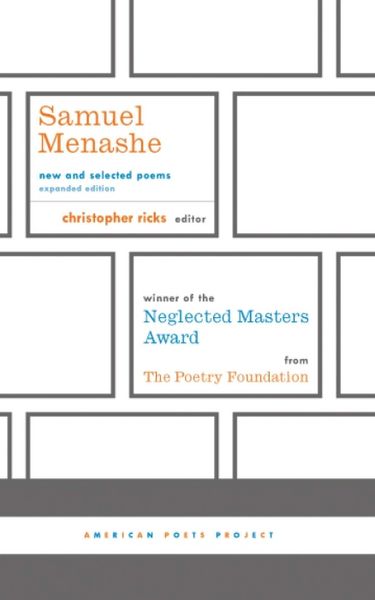 Produktbild: Samuel Menashe: New and Selected Poems: (American Poets Project #17)