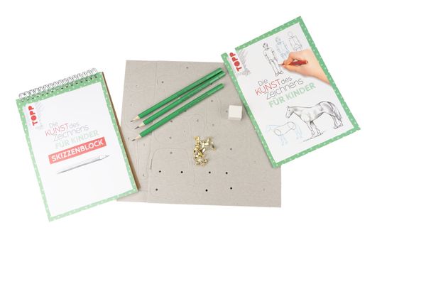 Produktbild: Kreativ-Set Kunst des Zeichnens f&uuml;r Kinder