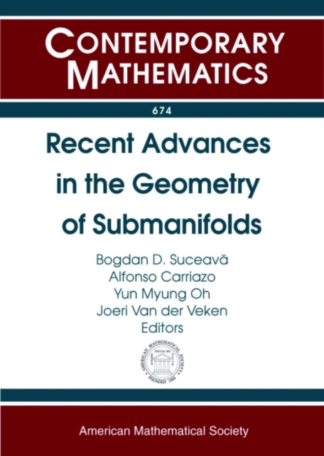 Produktbild: Recent Advances in the Geometry of Submanifolds