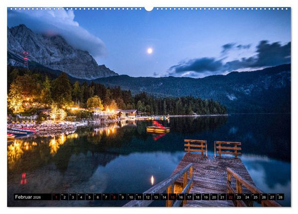 Produktbild: Alpen und Seen (Wandkalender 2026 DIN A2 quer), CALVENDO Monatskalender