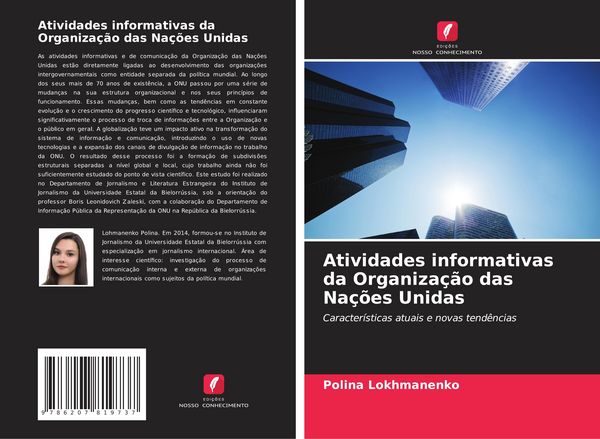 Produktbild: Atividades informativas da Organiza&ccedil;&atilde;o das Na&ccedil;&otilde;es Unidas