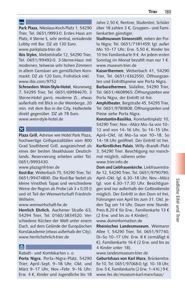 Produktbild: TRESCHER Reisef&uuml;hrer Eifel