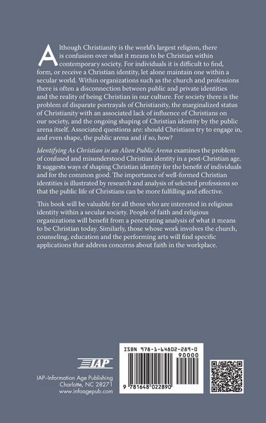 Produktbild: Identifying as Christian in an Alien Public Arena