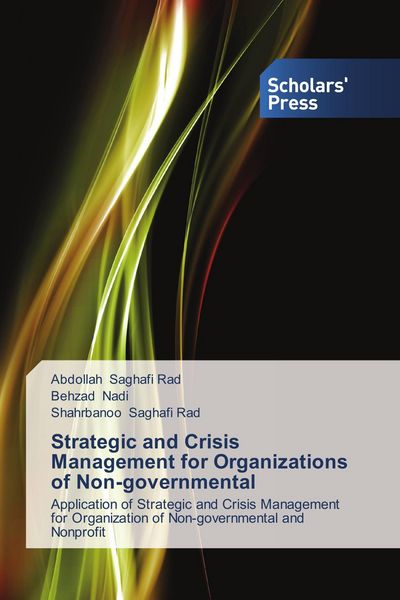 Produktbild: Strategic and Crisis Management for Organizations of Non-governmental