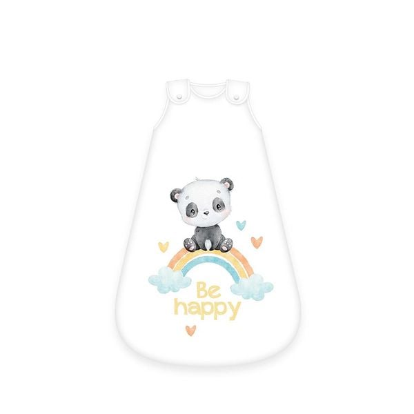 Produktbild: Herding 3385235231 - babybest&reg; Babyschlafsack, Regenbogen Panda, Baumwolle, 90x45cm