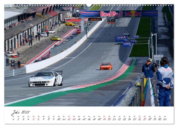 Produktbild: BMW M1 Procar (Wandkalender 2025 DIN A2 quer), CALVENDO Monatskalender