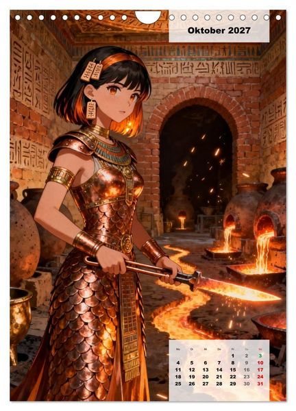Produktbild: T&ouml;chter des Feuers (Wandkalender 2027 DIN A4 hoch), CALVENDO Monatskalender