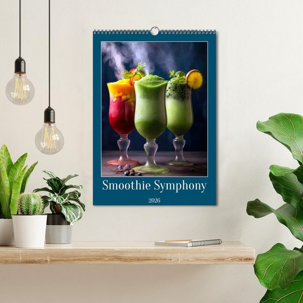 Produktbild: Smoothie Symphony (Wall Calendar 2026 DIN A3 portrait), CALVENDO 12 Month Wall Calendar