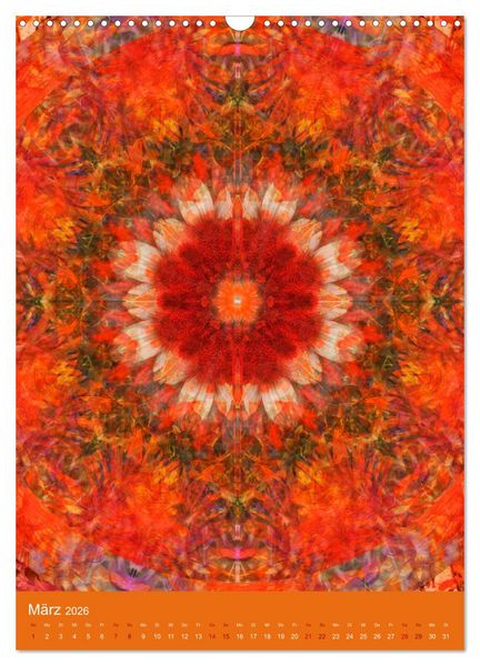 Produktbild: Meditative Pflanzenmandalas (Wandkalender 2026 DIN A3 hoch), CALVENDO Monatskalender