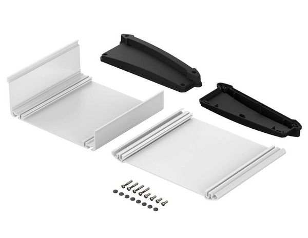 Produktbild: Bopla ALU-TOPLINE ATPH 1865-150 Pult-Geh&auml;use (L x B x H) 150 x 181 x 68 mm Aluminium, ABS Graphitgrau (RAL 7024), Natur 1 St.