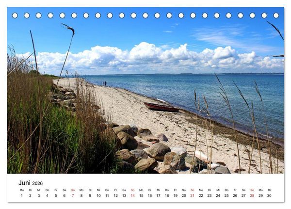 Produktbild: Ostseek&uuml;ste 2026 (Tischkalender 2026 DIN A5 quer), CALVENDO Monatskalender