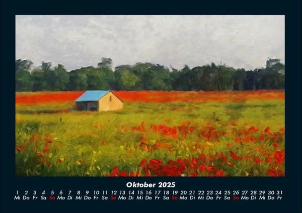 Produktbild: Blumenzauber 2025 Fotokalender DIN A4