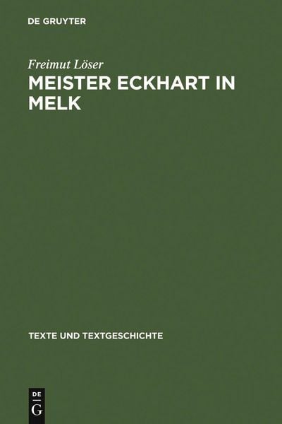 Produktbild: Meister Eckhart in Melk