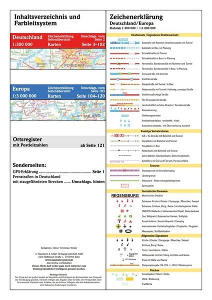 Produktbild: Neuer Stra&szlig;enatlas Deutschland/Europa 2027/2028