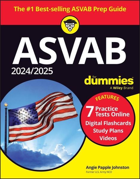 Produktbild: Papple Johnston, A: 2024/2025 ASVAB for Dummies