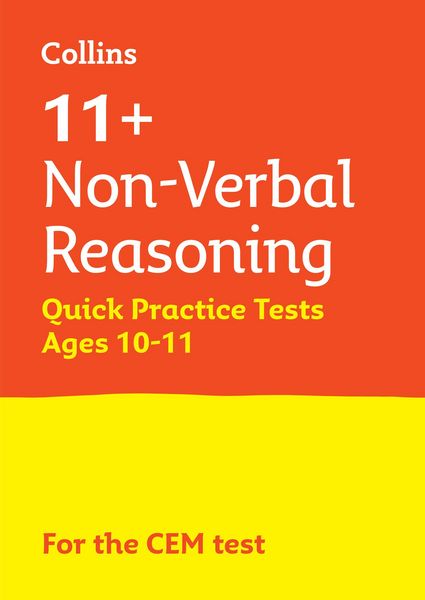 Produktbild: 11+ Non-Verbal Reasoning Quick Practice Tests Age 10-11 (Year 6)
