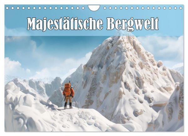 Imposante Bergwelt (Wandkalender 2026 DIN A4 quer), CALVENDO Monatskalender