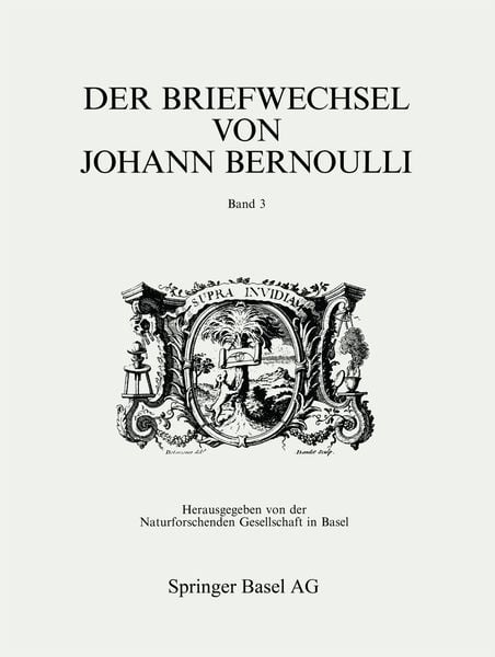 Produktbild: Der Briefwechsel von Johann I Bernoulli