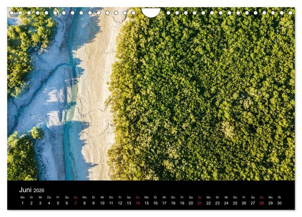 Produktbild: Australien 2026 Kimberley aus der Vogelperspektive (Wandkalender 2026 DIN A4 quer), CALVENDO Monatskalender