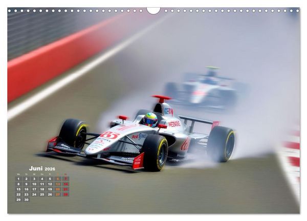 Produktbild: Formel E, Strom, Speed und Sieg (Wandkalender 2026 DIN A3 quer), CALVENDO Monatskalender