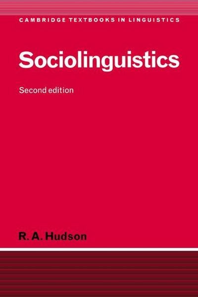 Produktbild: Sociolinguistics
