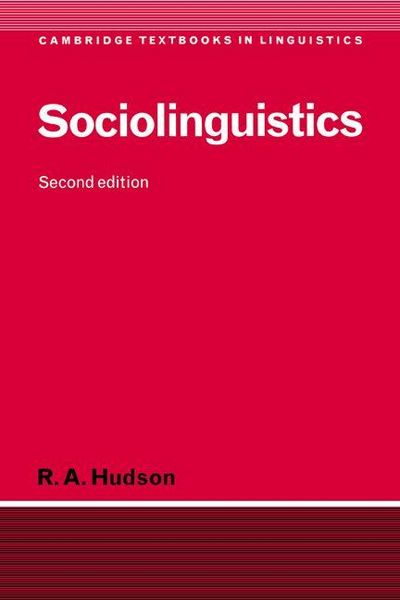 Produktbild: Sociolinguistics