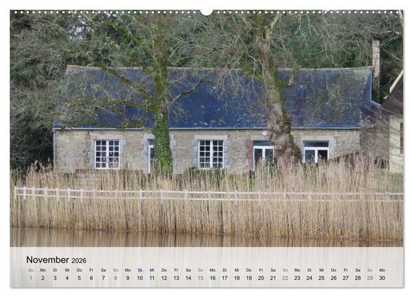 Produktbild: Bretagne - Wildnis Finist&egrave;re (hochwertiger Premium Wandkalender 2026 DIN A2 quer), Kunstdruck in Hochglanz