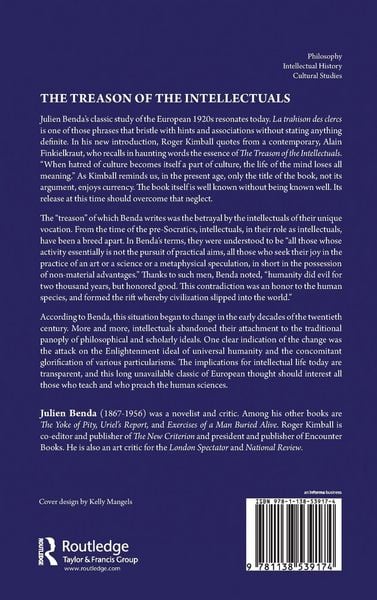 Produktbild: The Treason of the Intellectuals