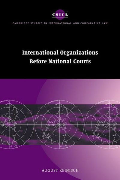 Produktbild: International Organizations Before National Courts