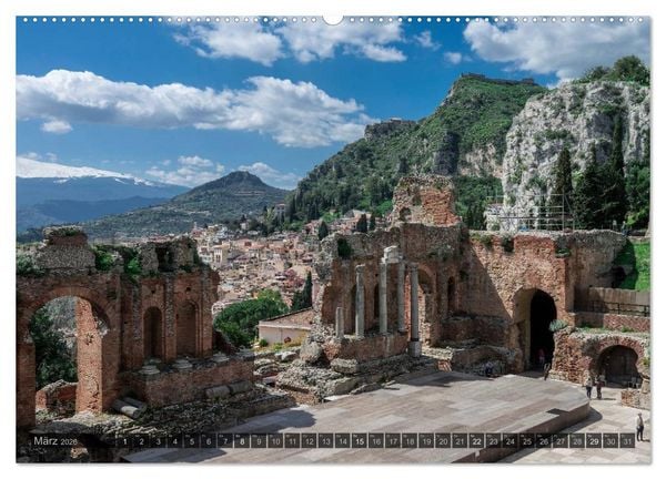 Produktbild: Sizilien &ndash; Landschaft und Architektur (Wandkalender 2026 DIN A2 quer), CALVENDO Monatskalender