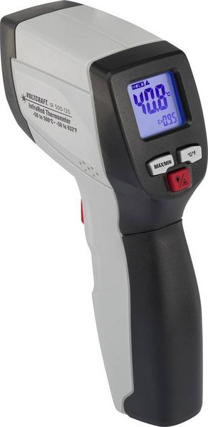 Produktbild: VOLTCRAFT IR 500-12S Infrarot-Thermometer Optik 12:1 -50 - +500&deg;C Pyrometer