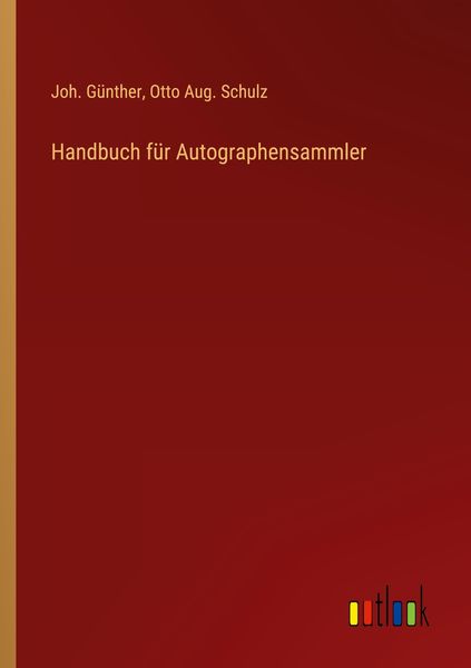 Produktbild: Handbuch f&uuml;r Autographensammler