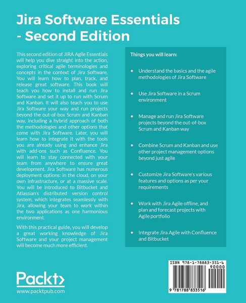 Produktbild: JIRA Software Essentials - Second Edition