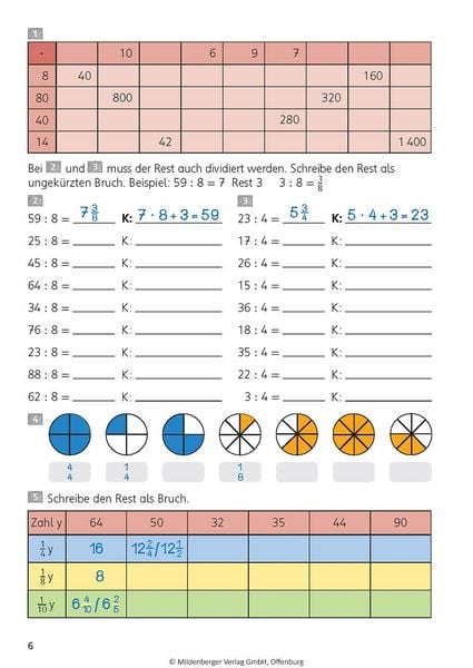 Produktbild: Das &Uuml;bungsheft Mathematik 6