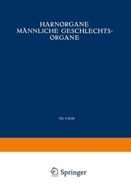 Produktbild: Harnorgane M&auml;nnliche Geschlechtsorgane
