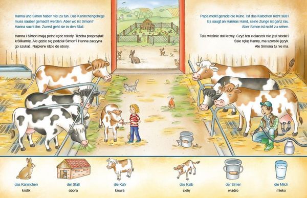 Produktbild: Auf dem Bauernhof (Deutsch-Polnisch)