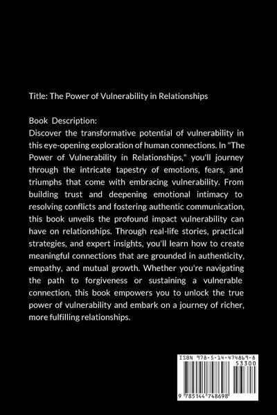 Produktbild: The Power of Vulnerability in Relationships