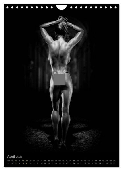 Produktbild: POWER NUDES (Wall Calendar 2026 DIN A4 portrait), CALVENDO 12 Month Wall Calendar