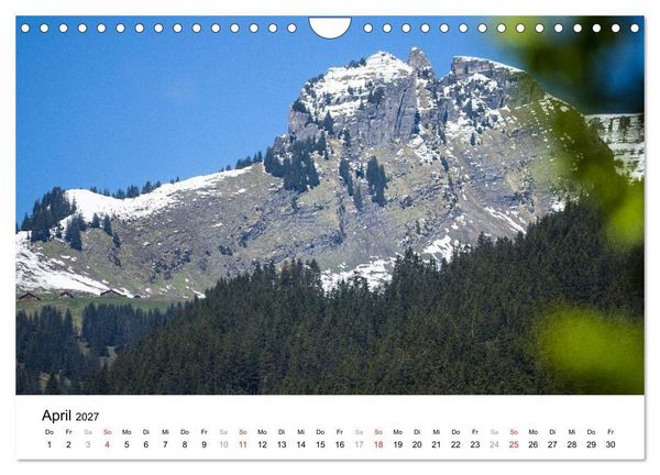 Produktbild: Berner Oberland (Wandkalender 2027 DIN A4 quer), CALVENDO Monatskalender