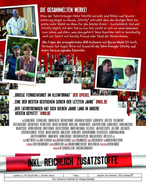 Produktbild: Der Tatortreiniger - Die komplette Serie [4 BRs]