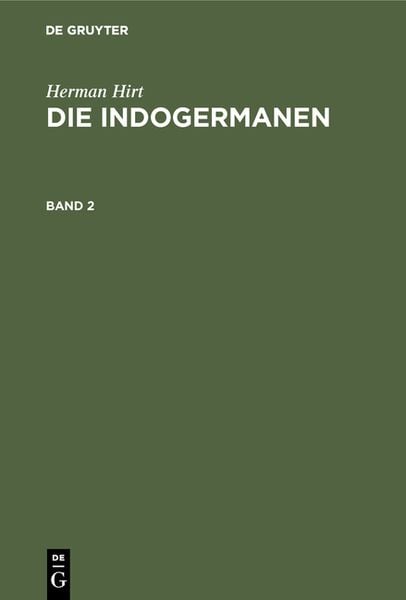 Produktbild: Die Indogermanen. Band 2