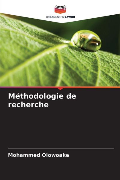 Produktbild: M&eacute;thodologie de recherche