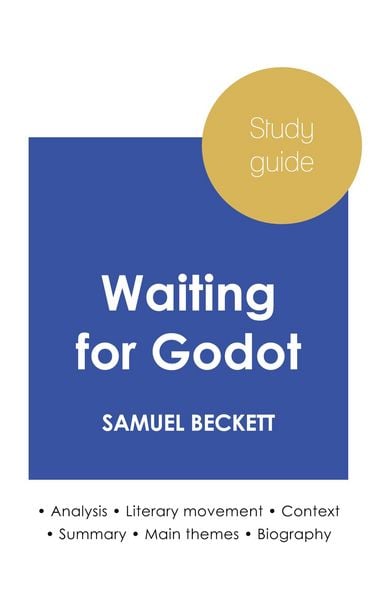 Produktbild: Study guide Waiting for Godot by Samuel Beckett (in-depth literary analysis and complete summary)