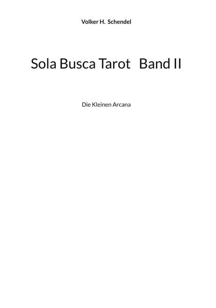 Produktbild: Sola Busca Tarot Band II