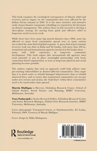Produktbild: Rebuilding Local Communities in the Wake of Disaster